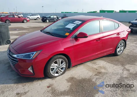 2019 Hyundai Elantra Sel из США, поврежденный, VIN KMHD84LF0KU888631